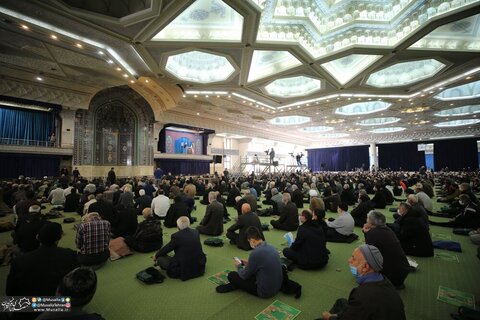 گزارش تصویری | نماز جمعه ۲۶ آذر ۱۴۰۰ تهران