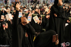 گزارش تصویری/ احیای شب قدر ۱۹ ماه مبارک رمضان در مصلای امام خمینی(ره) تهران