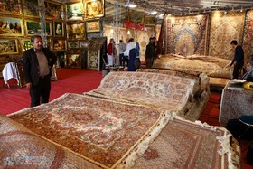 برگزاری نمایشگاه فرش و تابلوفرش و صنایع دستی در چهل‌سرا