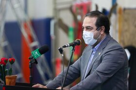 افتتاح مرکز واکسیناسیون شهدای سلامت چهل‌سرای مصلی علیرضا رئیسی معاون بهداشت وزارت بهداشت