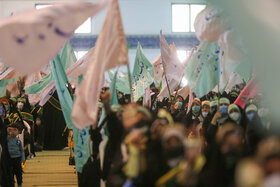گردهمائی پنج هزار نفری بسیجیان تهران بزرگ