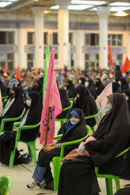 گردهمائی پنج هزار نفری بسیجیان تهران بزرگ